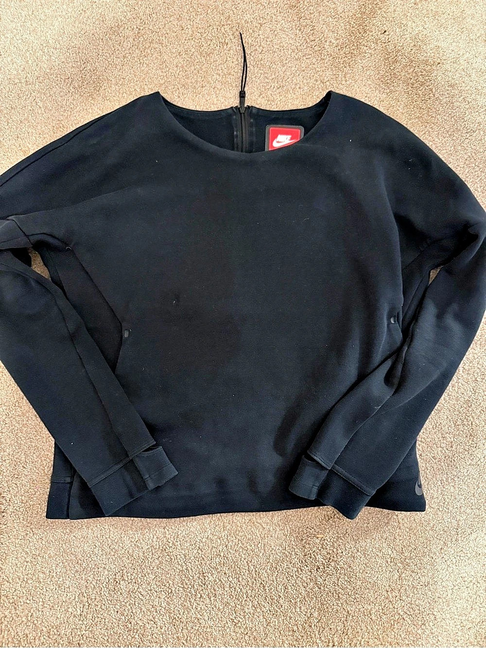 Nike Black Sweatshirt Size Medium
